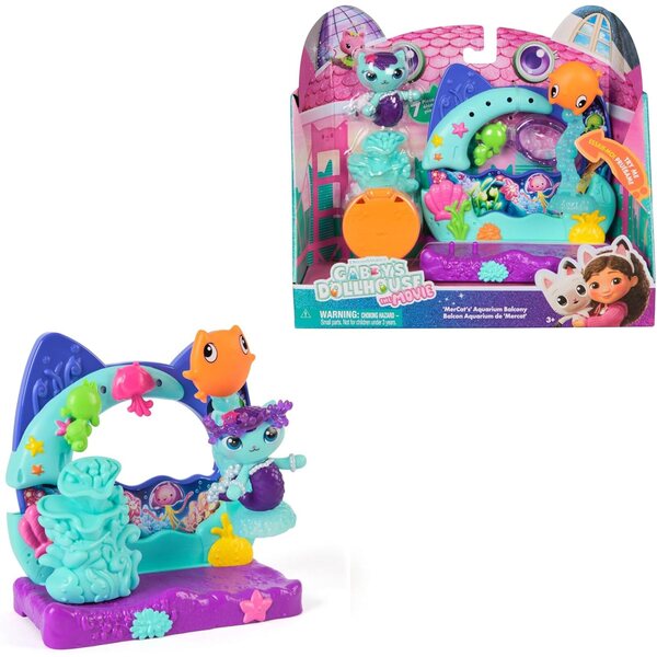 Acquario da balcone Magic Marine Gabby and the Magic House con 1 Figura e Accessori