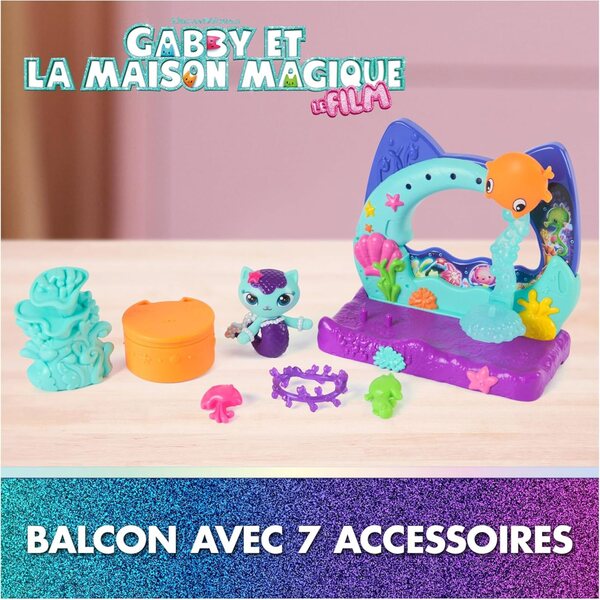 Magic Marine Gabby und das Magic House Balkonaquarium mit 1 Figur und Zubehör