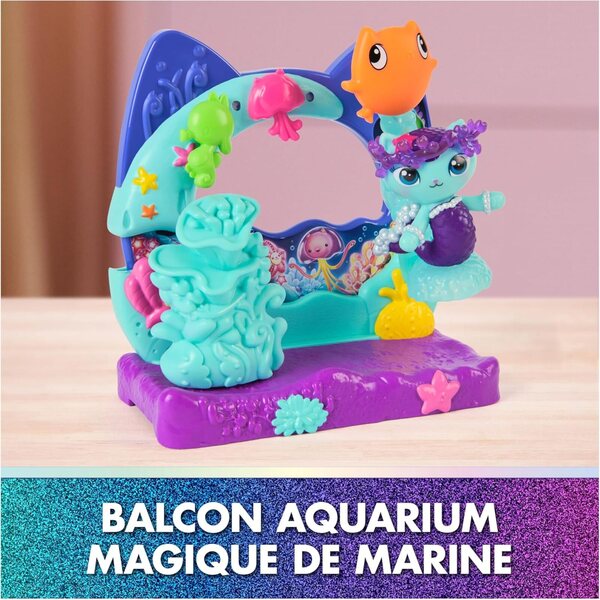 Magic Marine Gabby und das Magic House Balkonaquarium mit 1 Figur und Zubehör