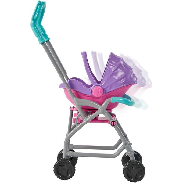 Barbie Skipper Babysitter mit Puppen, Poussette und Zubehör für Kinder ab 3 Jahren