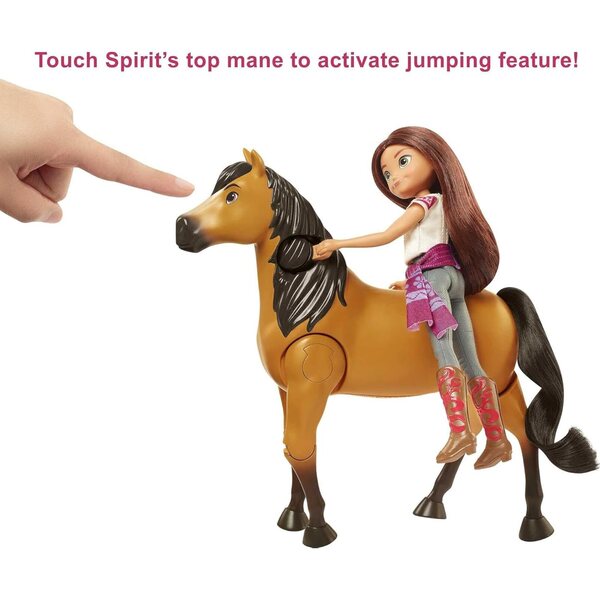 Spirit The Indomptable: Lucky and Spirit Boxset mit Spielen und Zubehör, inspiriert vom Film