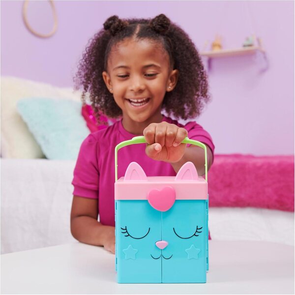 Gabby's Dollhouse Dressing Arc-en-Ciel: Transportables Spielset mit Puppenzubehör