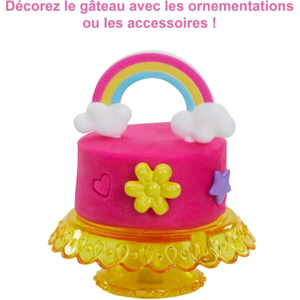 Barbie Pâtissière con Pasticceria, bambole 30 cm e 20+ Accessori per Bambini 3+