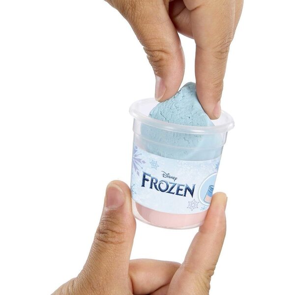 Mattel Disney Die Schneekönigin Frozen Süßigkeiten-Set mit Elsa- und Olaf-Puppen, Zubehör und Modelliermasse