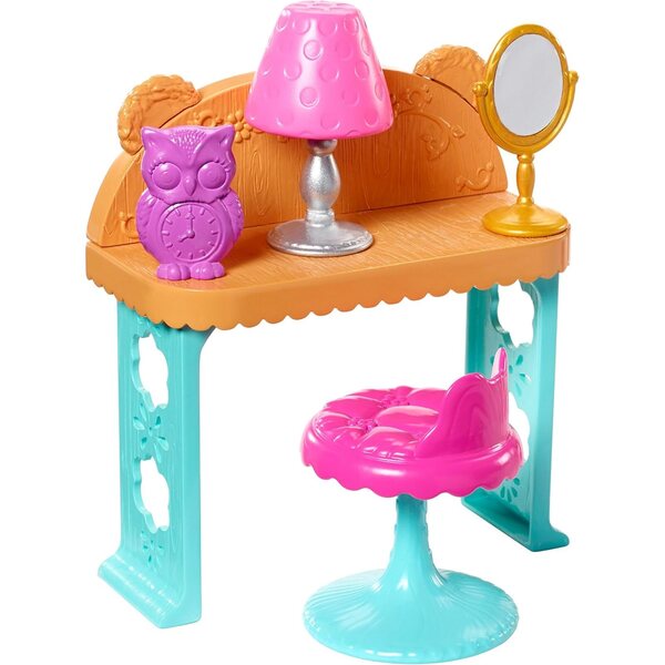 Enchantimals Bren Ours mit Bett und Zubehör, 15 cm großer Puppe und Schnarchbär
