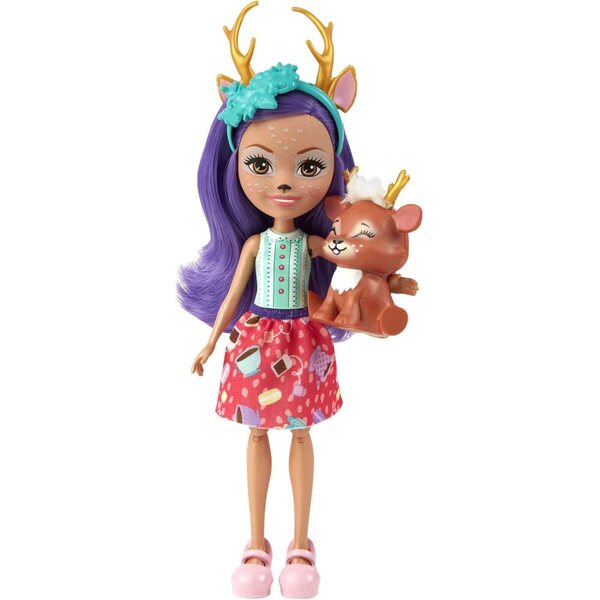 Enchanted Enchantimals Snackbox mit Minipuppen und Zubehör für die Kleinen