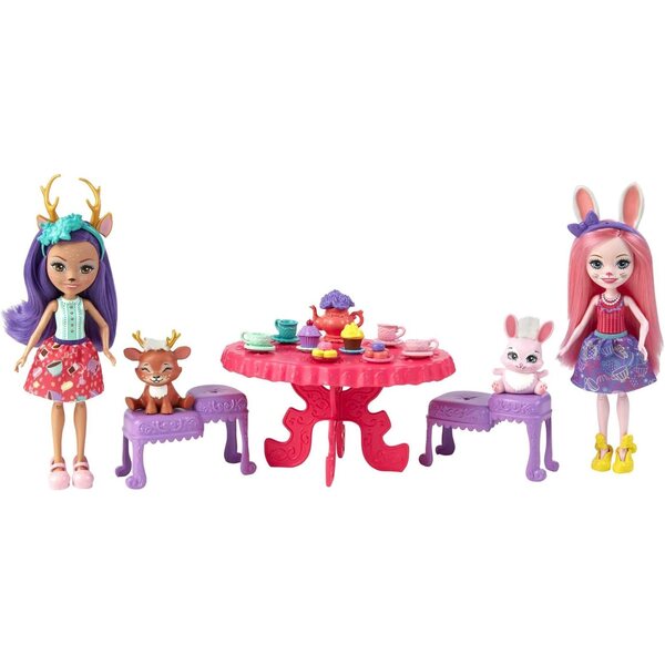 Enchanted Enchantimals Snackbox mit Minipuppen und Zubehör für die Kleinen