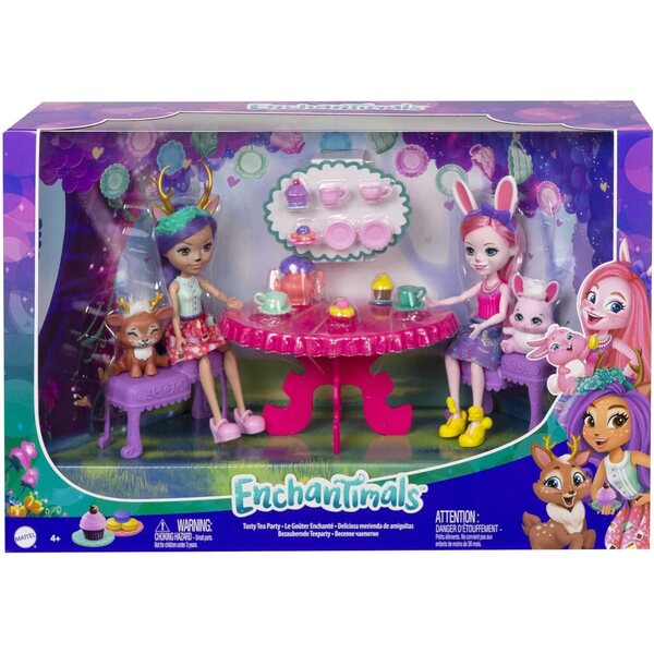 Enchanted Enchantimals Snackbox mit Minipuppen und Zubehör für die Kleinen