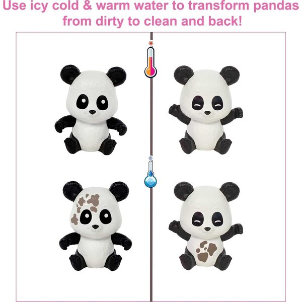 Barbie Panda Sanctuary mit Tierarztpuppe und über 20 Accessoires für die Kleinen