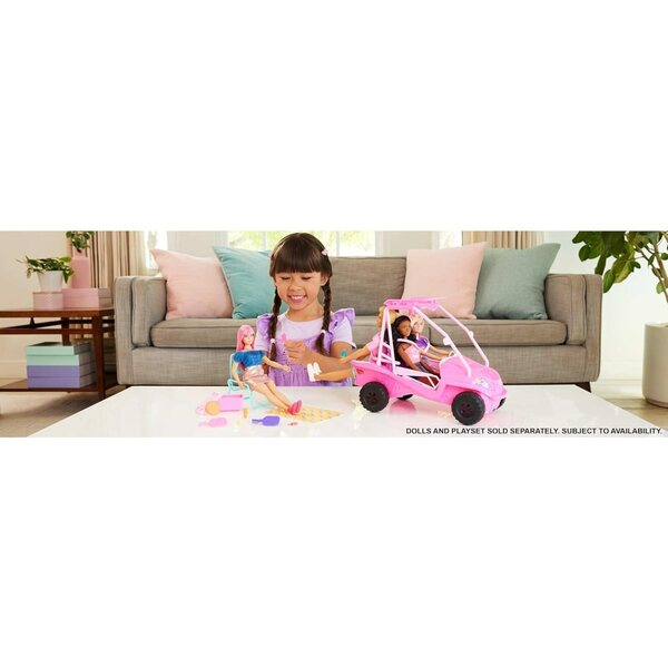 Barbie Mysteries: Beach Detectives Box mit Kinderwagen und 10 Zubehörteilen