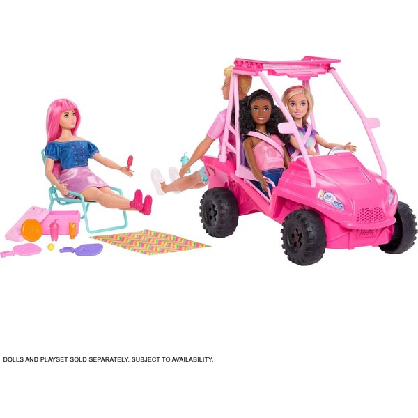 Barbie Mysteries: Beach Detectives Box mit Kinderwagen und 10 Zubehörteilen