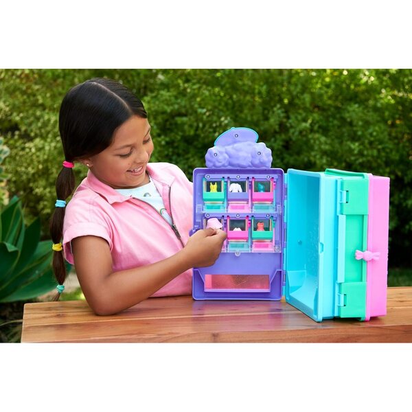 Polly Pocket Sammel-Süßigkeitenbox mit 2 Puppen, Accessoires und Modespender