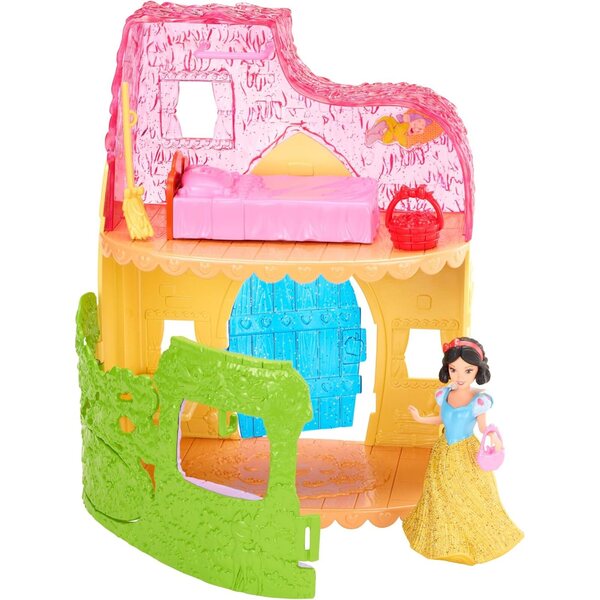 Disney Princess Schneewittchen Puppenhaus mit Cottage MagiClip-Spiel