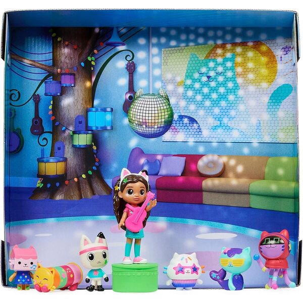 Gabby's Dollhouse Soirée Dansante Boxset mit 7 Aufklebern und Überraschungszubehör