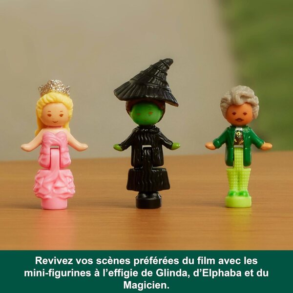 Polly Pocket Wicked Collector mit smaragdgrünen Minifiguren und thematischem Zubehör
