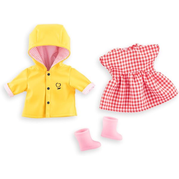 Corolle Vive La Pluie Box: vestito completo per bambola di 36 cm, a partire da 3 anni