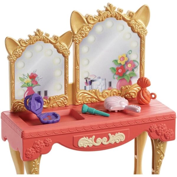 Enchantimals Royals Coiffeuse con Mini-bambole Fabrina Renard e Accessori per Bambini