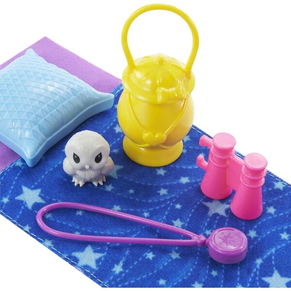 Barbie It Takes Two - Cofanetto Vive Le Camping con Chelsea e Accessori - Gioco da 3+ Anni