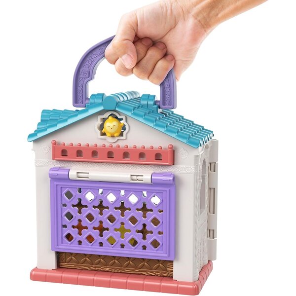 Mattel Disney Wish Marché de Dahlia – Box mit Mini-Puppen und 9 Zubehörteilen
