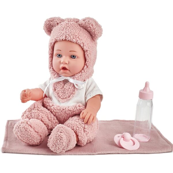 30 cm großes eDollable-Babypuppen-Set mit Zubehör für Kinder ab 3 Jahren