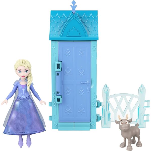Mattel Disney Frozen Maisonnettes d'Arendelle Überraschungsbox-Set mit 5 Überraschungen und Puppen