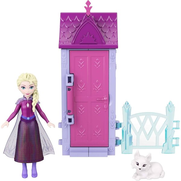 Mattel Disney Frozen Maisonnettes d'Arendelle Überraschungsbox-Set mit 5 Überraschungen und Puppen