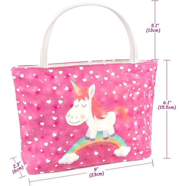 BNUZEIYI Kit di accessori per bambole da 36-42 cm e 18'' con borsa per pannolini, biberon e vestiti