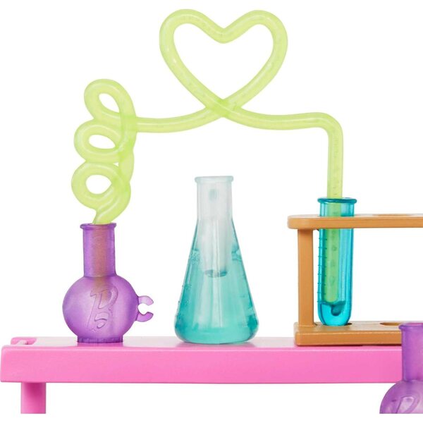 Barbie Laboratorio Scientifico con 2 bambole e oltre 10 accessori per esperimenti
