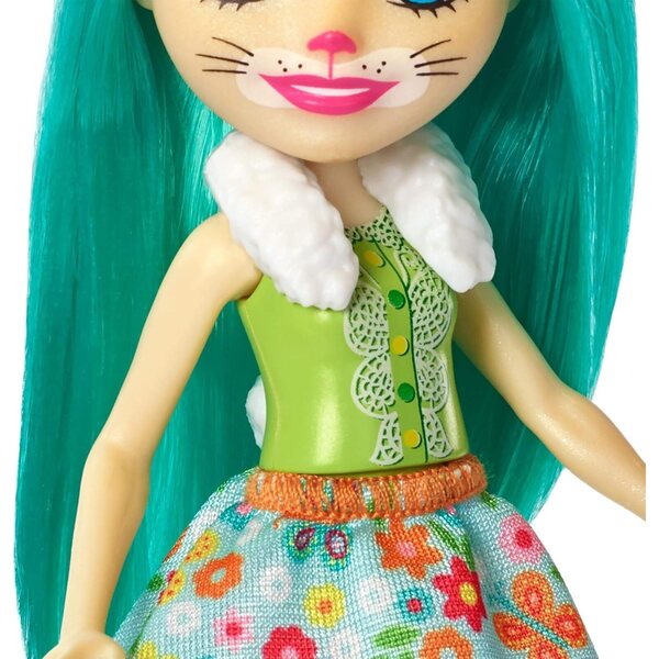 Enchantimals Jardinage Fluffy Lapin und Mop Box Set mit Zubehör und Figuren