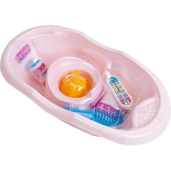 Baby Coralie Badeset für Puppen bis 35 cm mit komplettem Zubehör