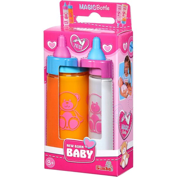 Biberon Magico Simba Sleep New Born Baby 12 cm con Latte e Succo Scomparsa Liquido