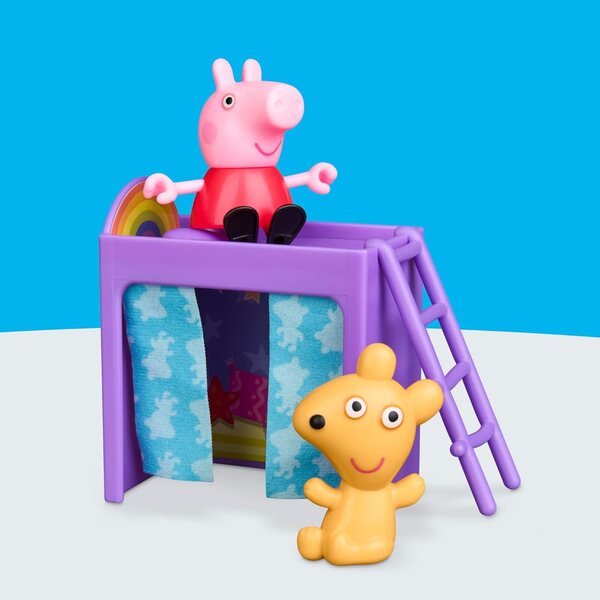 Peppa Pig La Chambre de Peppa mit Figur und 7 Accessoires für Kinder ab 3 Jahren