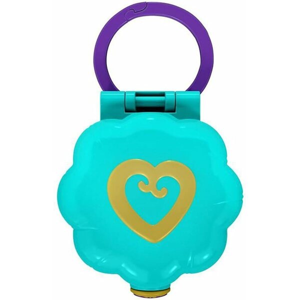 Polly Pocket Mini-Box Le Dressing De Lila mit Mikropuppen und Zubehör