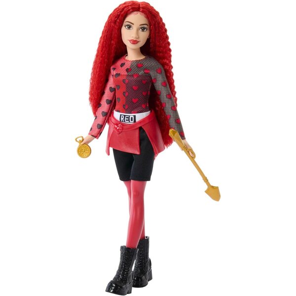 Mattel Disney Descendants The Rise of Red: Zauberbuch mit Red- und Slime-Puppen