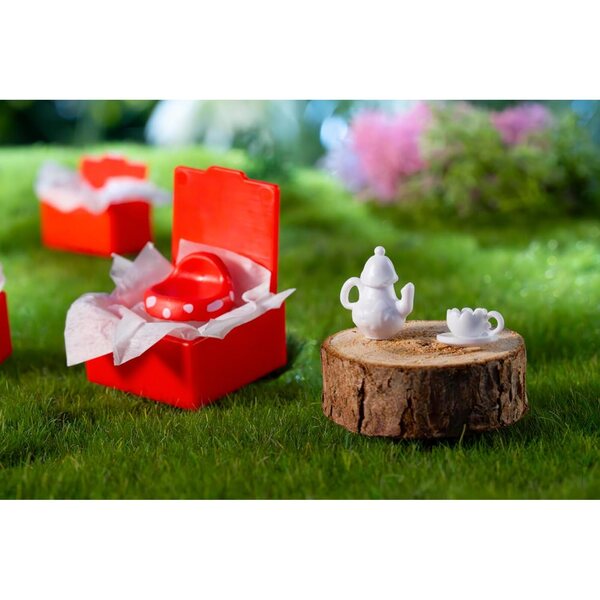 Findees Secret Pink Magic Mailbox – bewegliche Minipuppe und Zubehör