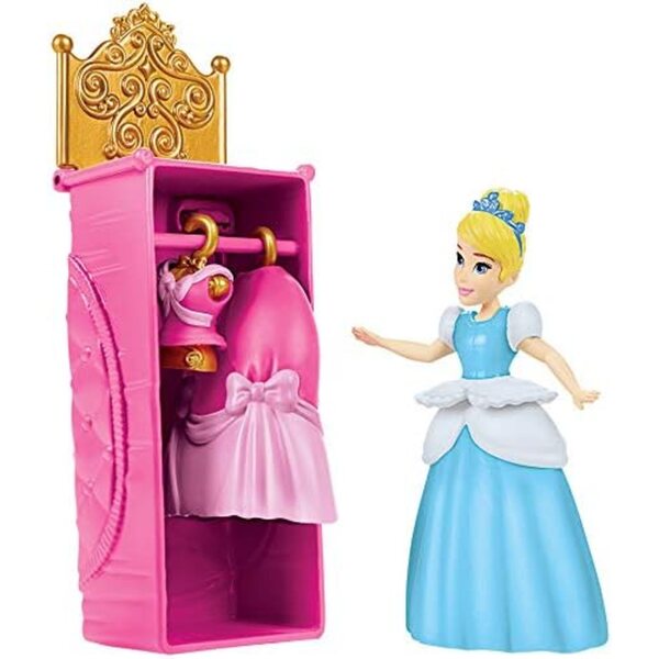 Disney Prinzessin Aschenputtel und ihre Überraschungen mit 19 Zubehörteilen – Spiel für Kinder ab 4 Jahren