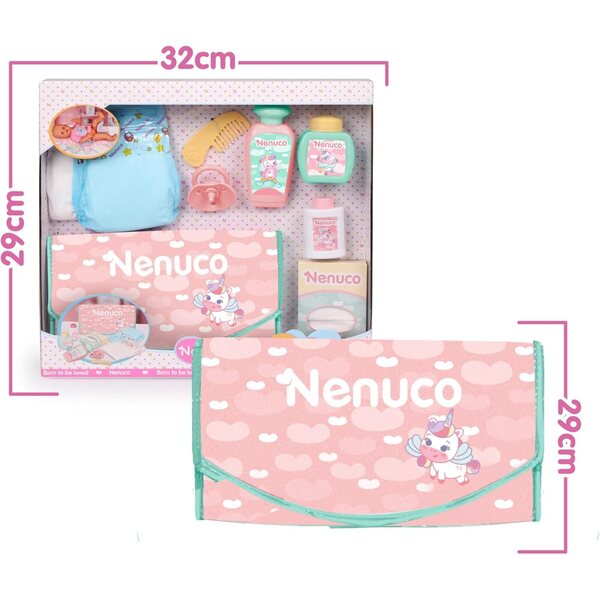 Nenuco Sac à Langer Jouet, mehrfarbig, Einheitsgröße, sicher für Kinder