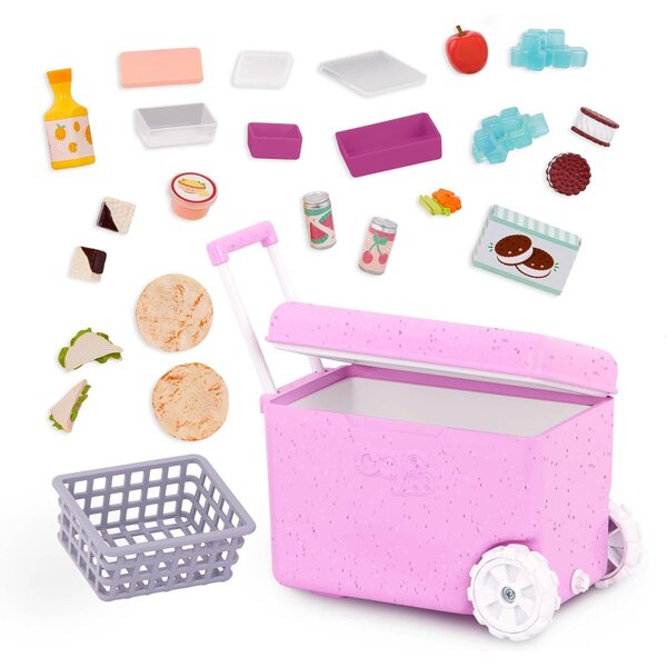 Glacière de Camping Our Generation per bambole 46 cm con Accessori Gioco Immaginativo