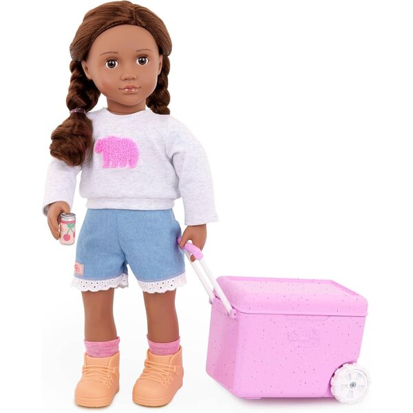 Glacière de Camping Our Generation per bambole 46 cm con Accessori Gioco Immaginativo