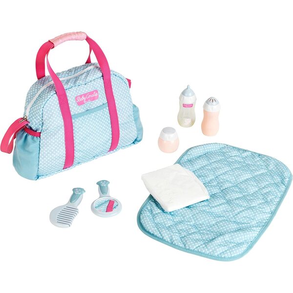 Sac à langer Baby Coralie mit Zubehör für Puppen, Spiel für Kinder ab 3 Jahren