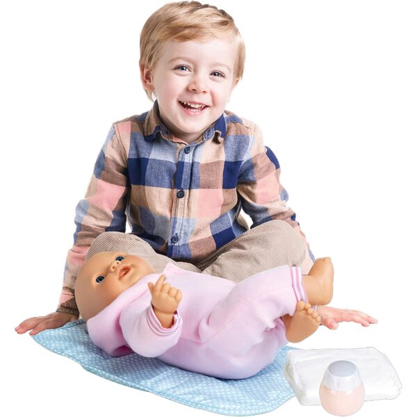 Sac à langer Baby Coralie mit Zubehör für Puppen, Spiel für Kinder ab 3 Jahren