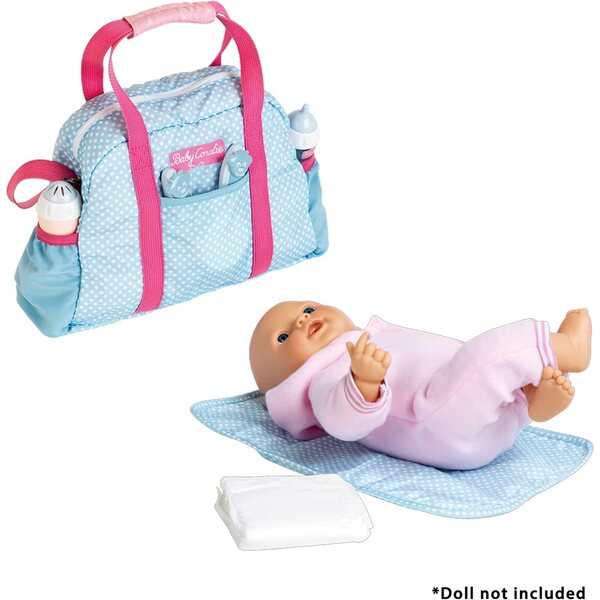 Sac à langer Baby Coralie mit Zubehör für Puppen, Spiel für Kinder ab 3 Jahren