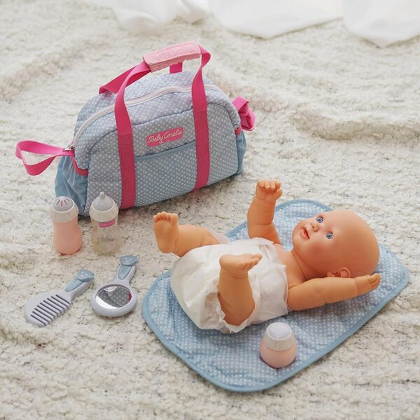 Sac à langer Baby Coralie mit Zubehör für Puppen, Spiel für Kinder ab 3 Jahren