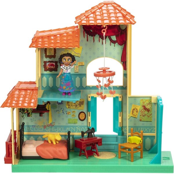 Disney Encanto – Mirabels magisches Zimmer mit 6 Zubehörteilen und interaktiven Funktionen