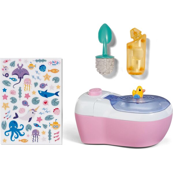 BABY born Toilettes per bambole 36-43 cm con suoni e accessori inclusi