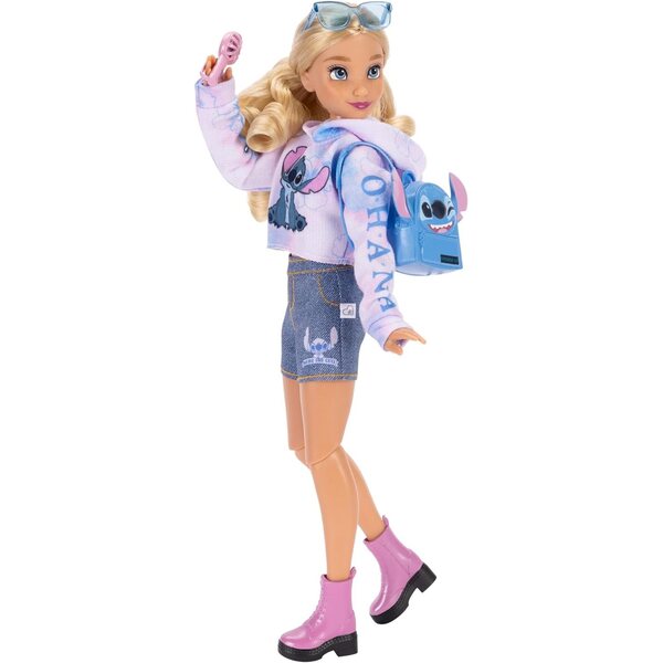 Stitch Disney ILY 4EVER 29 cm große Puppe mit 13 Gelenken und blauem Modeoutfit