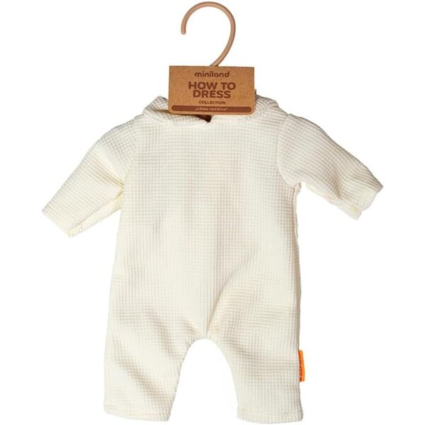 Miniland Abbigliamento per Bambole 38 cm - Pigiama con Cappellino Rosa