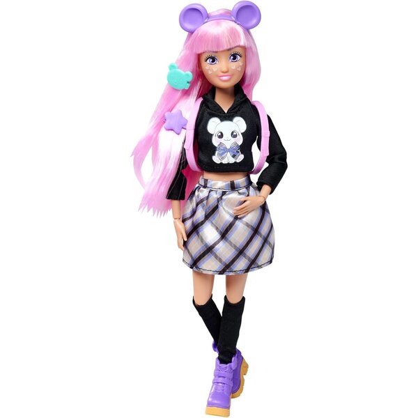 Simba Kawaii Hi Cora – Gelenkpuppe 26 cm mit Zubehör und Kurumi-Maus