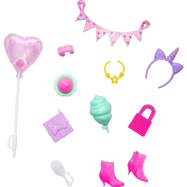 Barbie Fashion & Beauty Modeaccessoires für Puppen, Kreativset für Mädchen ab 3 Jahren