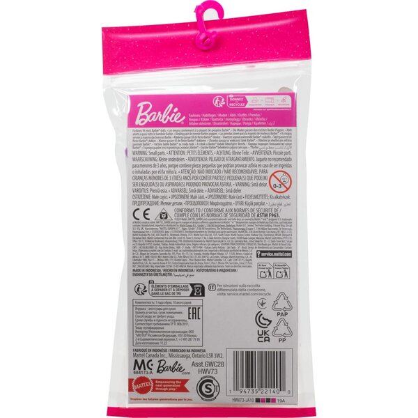 Barbie Fashion & Beauty Modeaccessoires für Puppen, Kreativset für Mädchen ab 3 Jahren